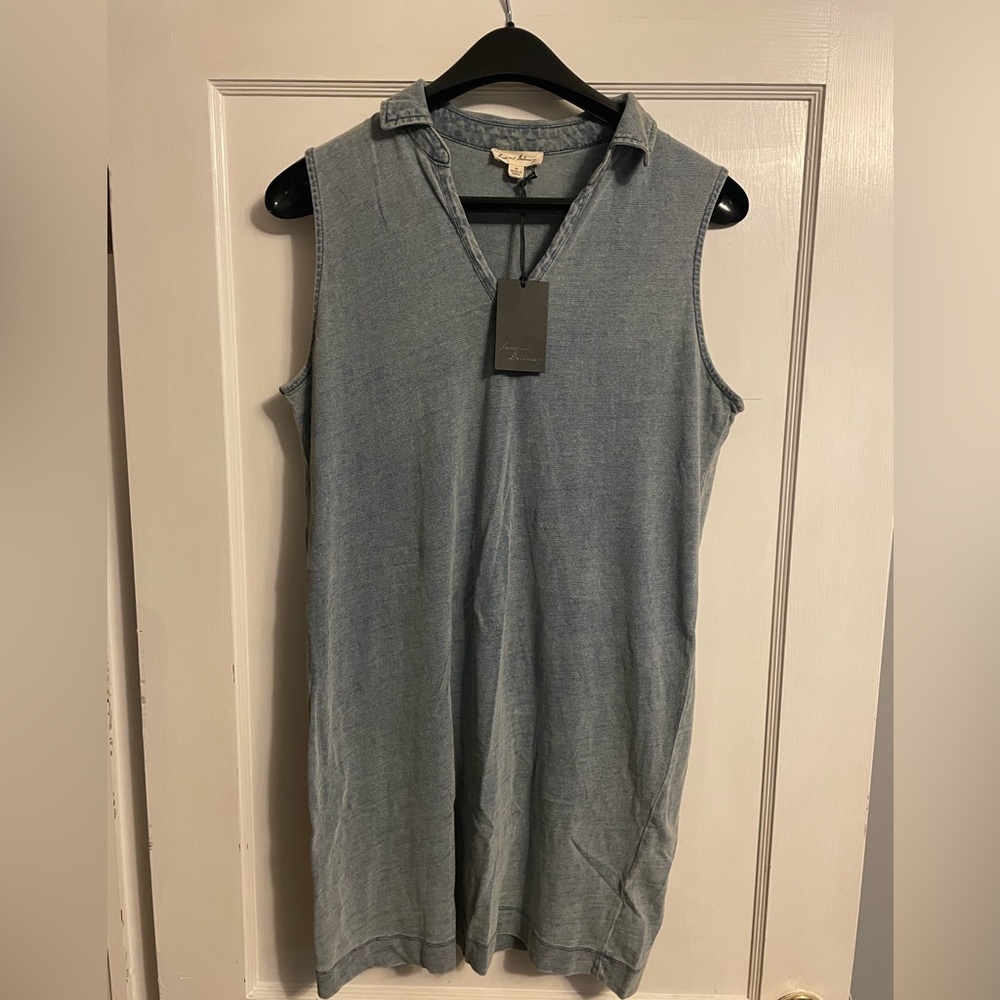 Jane & Delancey Sleeveless Shirt Dress (NWT)